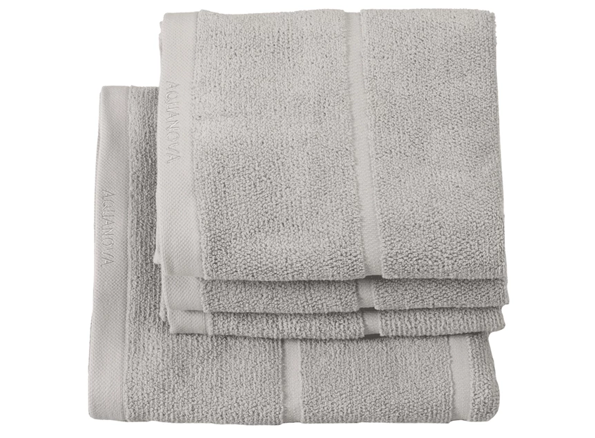 ADATWW95 ADAGIO WASHANDJE AQUANOVA SILVER GREY BAD LINNEN TEXTIEL