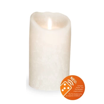 35740 Sompex LED Kaars Ø8cm H12,5cm Wit