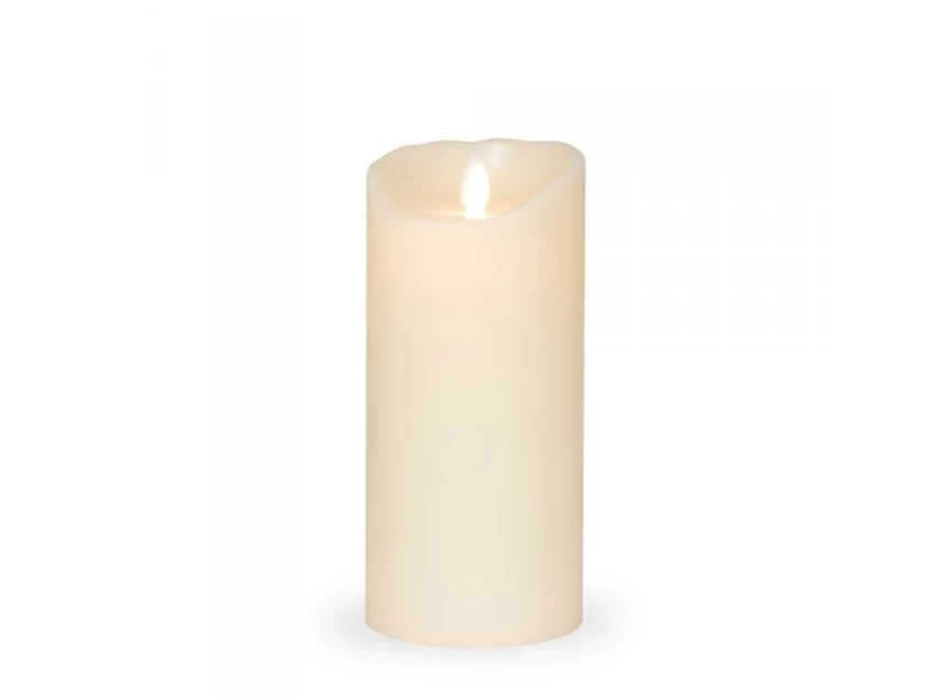 35131 Sompex LED Kaars Ø8cm H18cm Ivoor