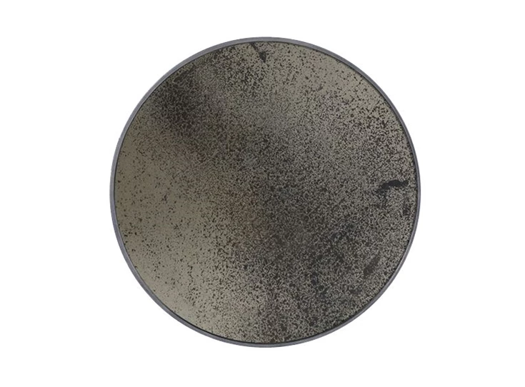 Ethnicraft bronze wall mirror L 92cm