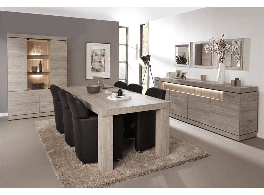 ETNA EETKAMER EVAN LANDELIJK KLASSIEK MODERN EIGENTIJDS HOUT ROBUUST EENVOUDIG MEUBELEN JONCKHEERE