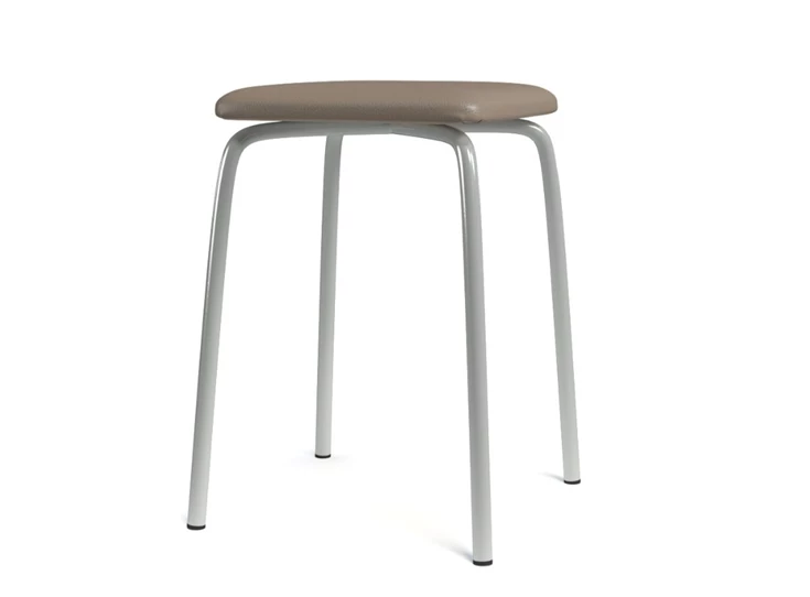 Stool Tabs Perfecta seat upholstered epoxy base HT45