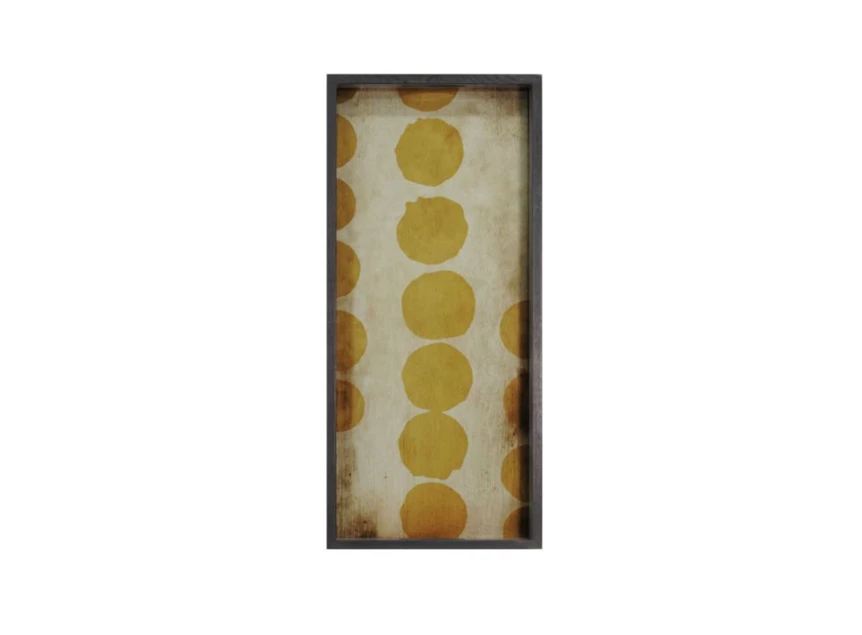 20442 Ethnicraft Sienna Dots Tray M 69x31x5cm Bovenkant