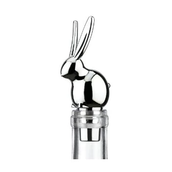 480350-158 MENAGERIE WINE TOPPER WIJNSTOP BUNNY KONIJN BEWAREN KEUKEN ACCESSOIRES DRANK UMBRA