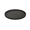 20379 Ethnicraft Black Slice Tray XL Ø92cm Schuin