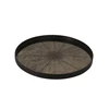 20407 Ethnicraft Bronze Slice Tray L Ø61cm Schuin