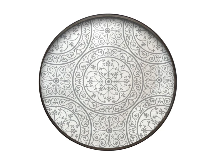 20310 Ethnicraft Moroccan Frost Tray L Ø61cm Bovenkant