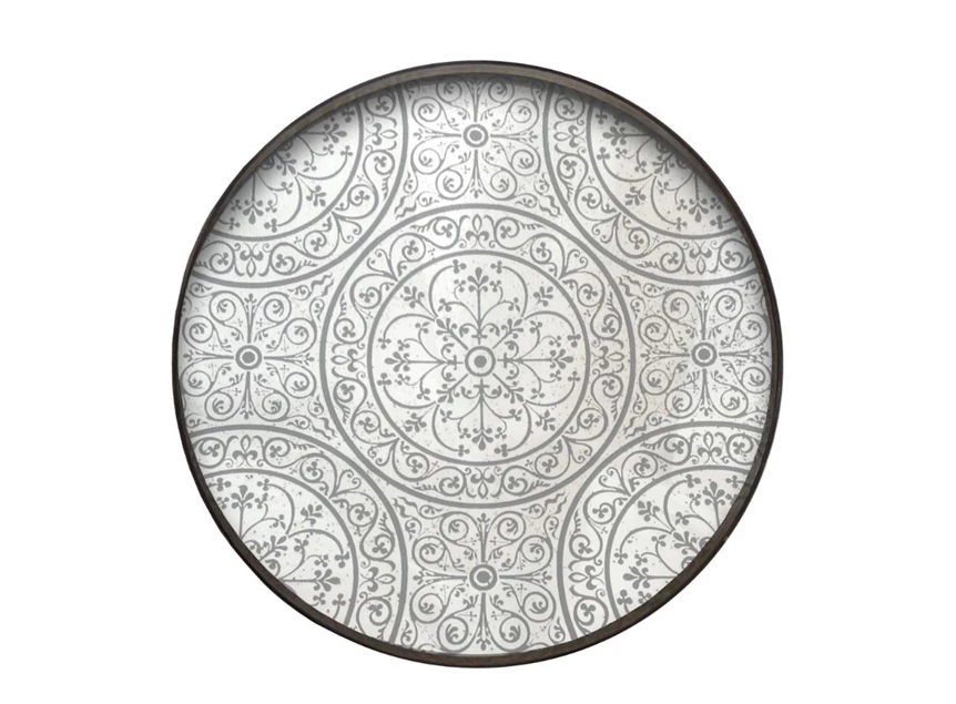 20310 Ethnicraft Moroccan Frost Tray L Ø61cm Bovenkant