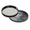 20315 Ethnicraft Clear Mirror Tray L Ø61cm Duo één