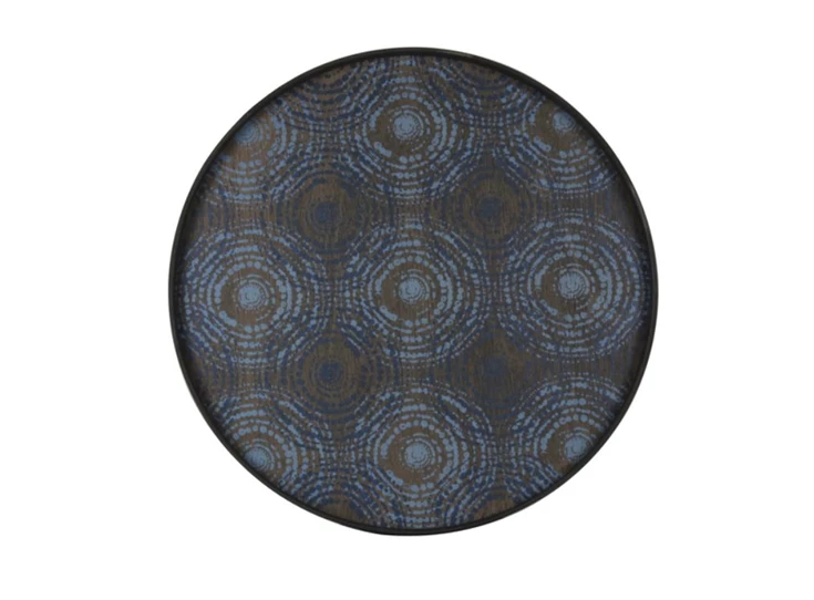 20374 Ethnicraft Seaside Beads Tray L Ø61cm Bovenkant