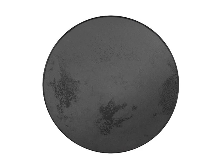 20450 Ethnicraft Charcoal Mirror Tray S Ø48cm Bovenkant