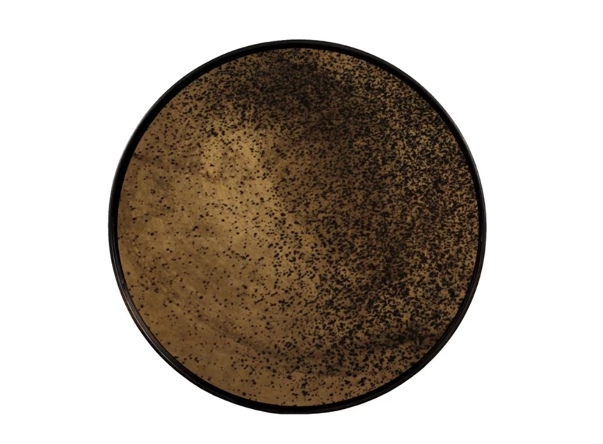 20403 Ethnicraft Bronze Mirror Tray S Ø48cm Bovenkant