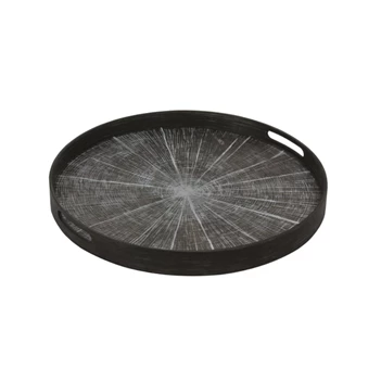 20305 Ethnicraft White Slice Tray S Ø48cm Schuin