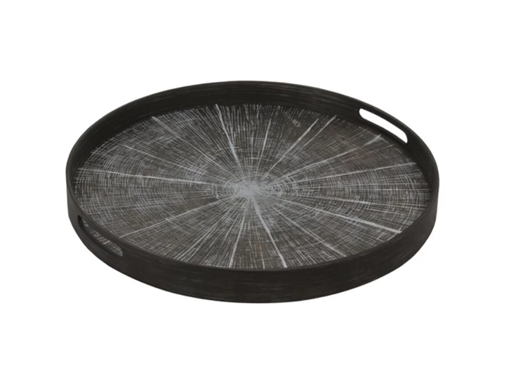 20305 Ethnicraft White Slice Tray S Ø48cm Schuin