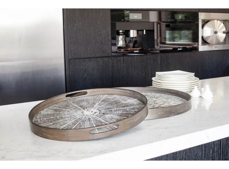 20305 Ethnicraft White Slice Tray S Ø48cm Duo 20336 Sfeer